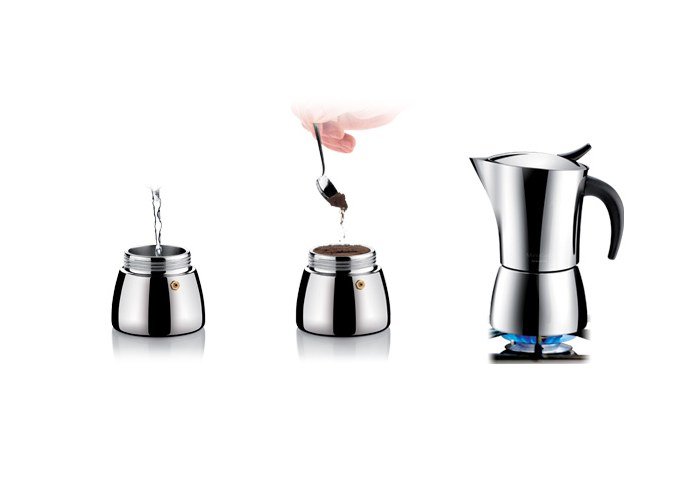 Как приготовить кофе в гейзерной кофеварке?