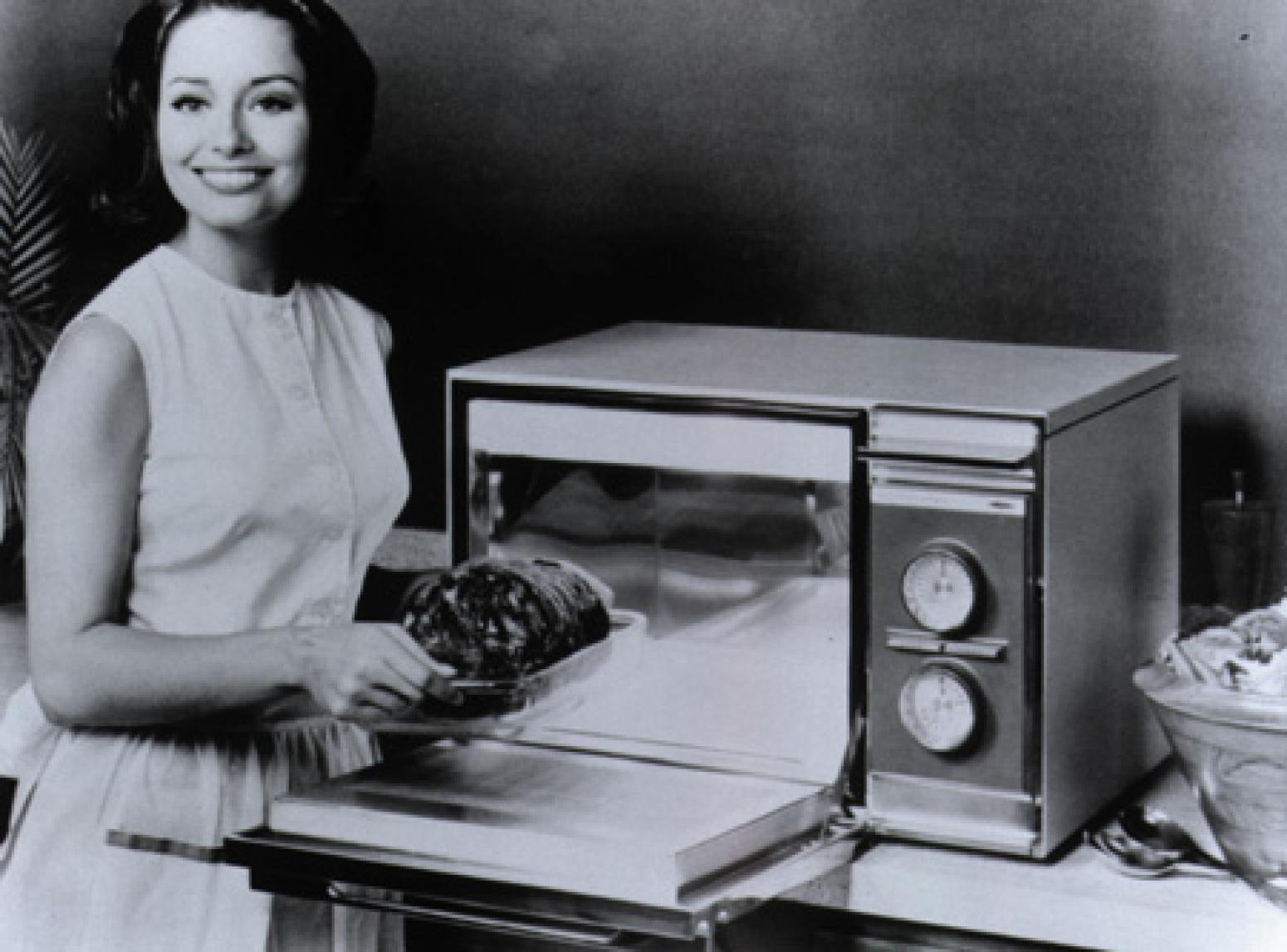 Микроволновая печь 40 лет назад